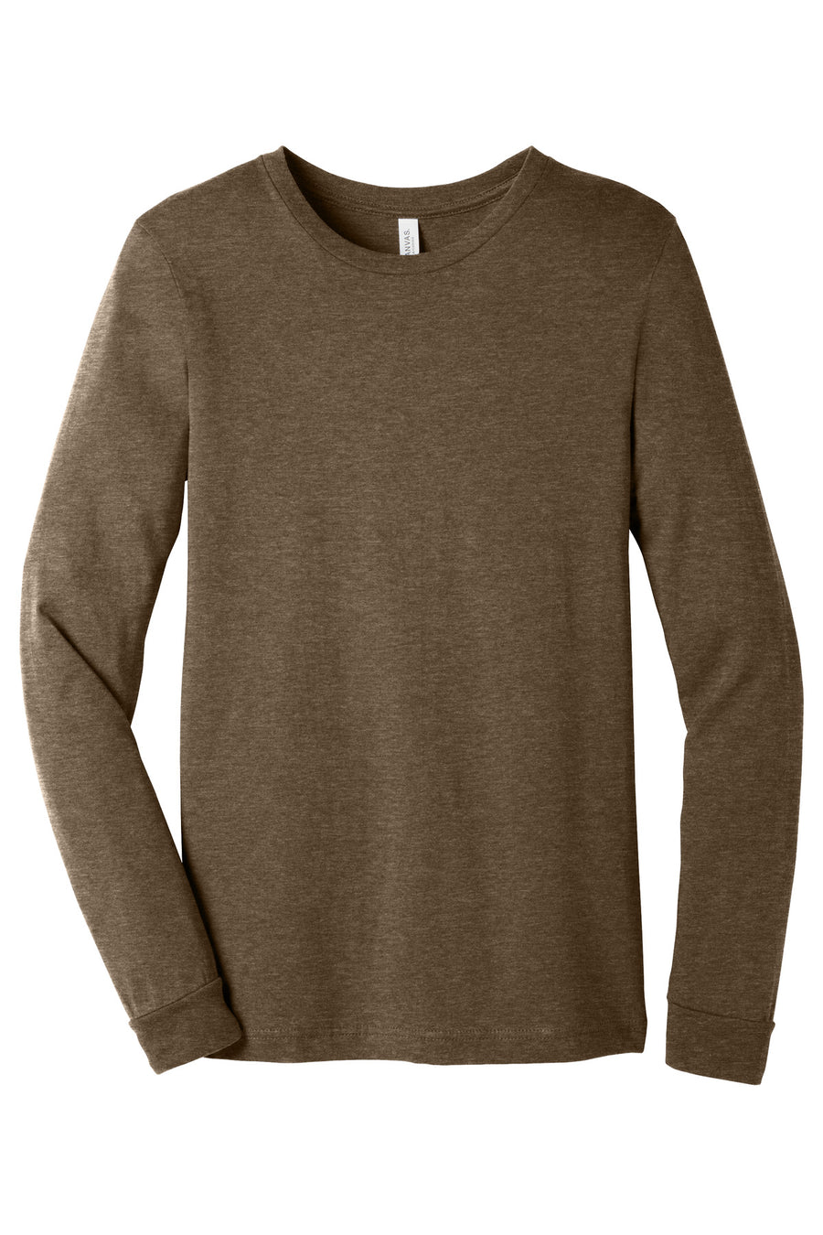 BELLA+CANVAS® Unisex Heather CVC Long Sleeve Tee BC3501CVC