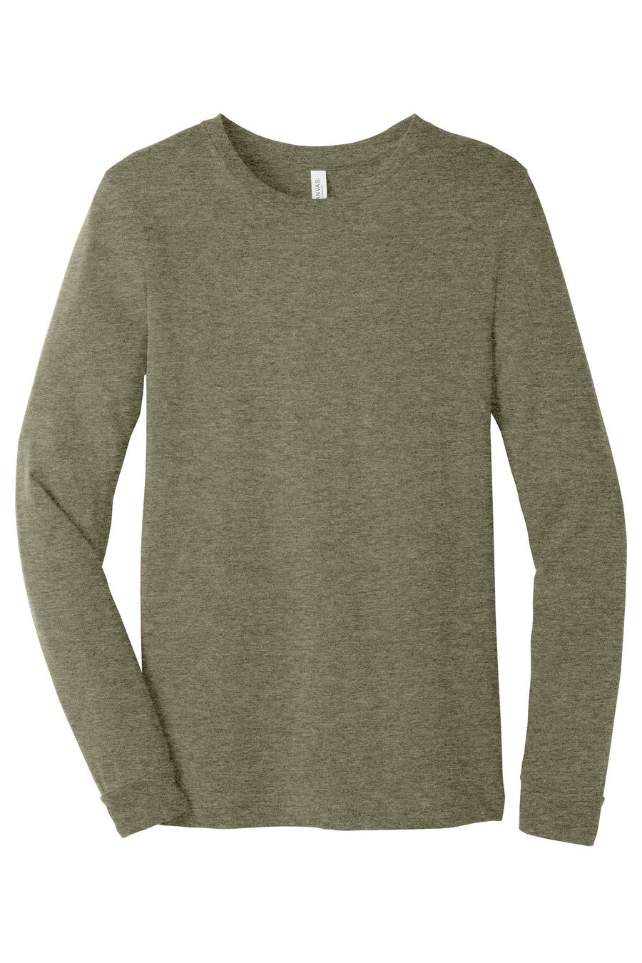 BELLA+CANVAS® Unisex Heather CVC Long Sleeve Tee BC3501CVC