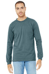 BELLA+CANVAS® Unisex Heather CVC Long Sleeve Tee BC3501CVC