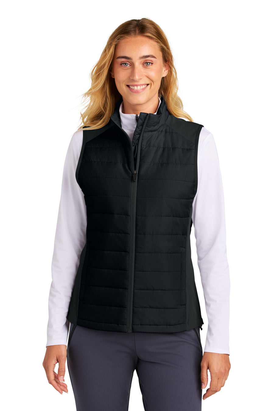 Sport-Tek® Women's Teknical Hybrid Vest LST941