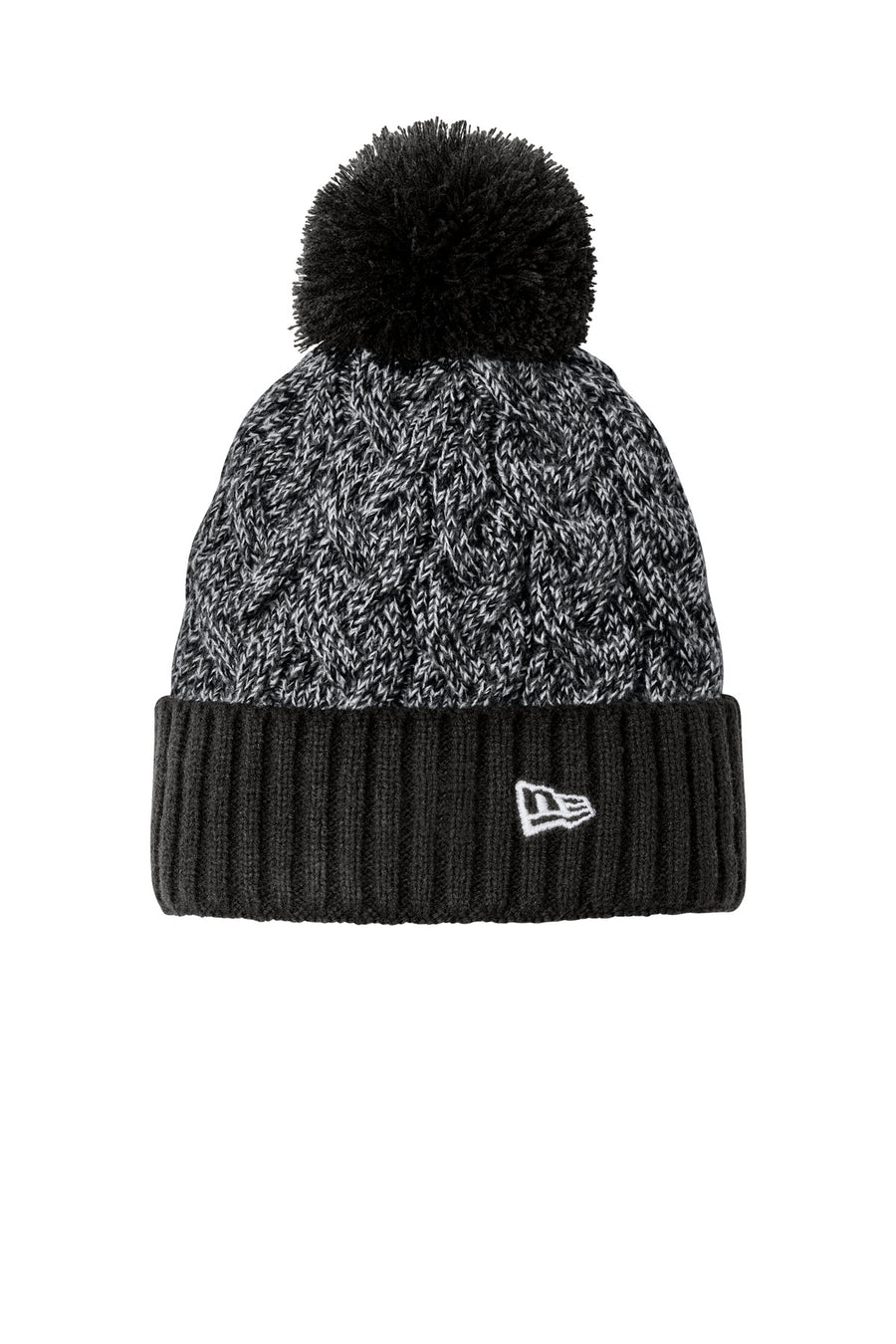 New Era® Marled Knit Pom Beanie NE910