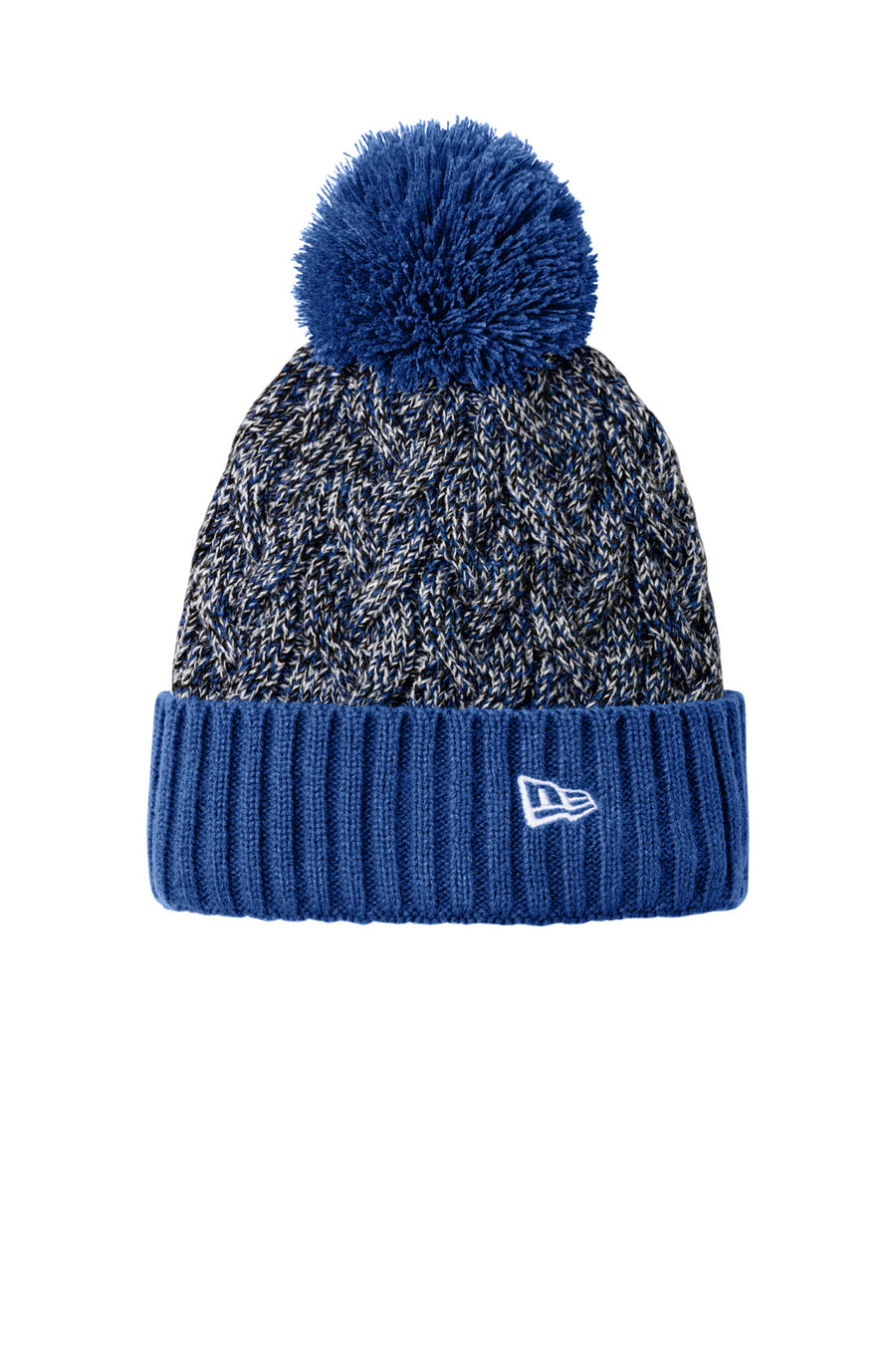 New Era® Marled Knit Pom Beanie NE910