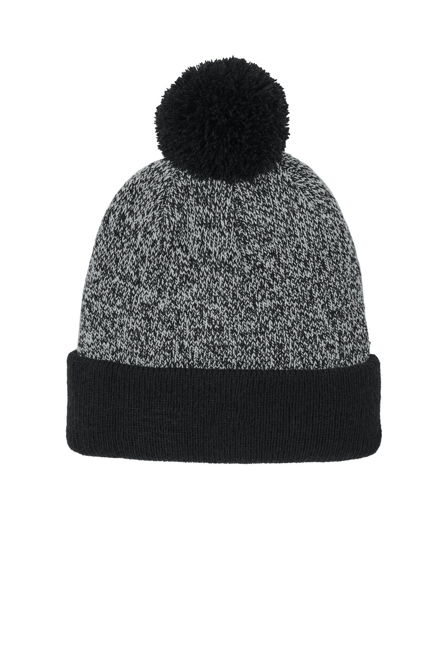 Sport-Tek® Halftime Heather Pom Beanie STC68
