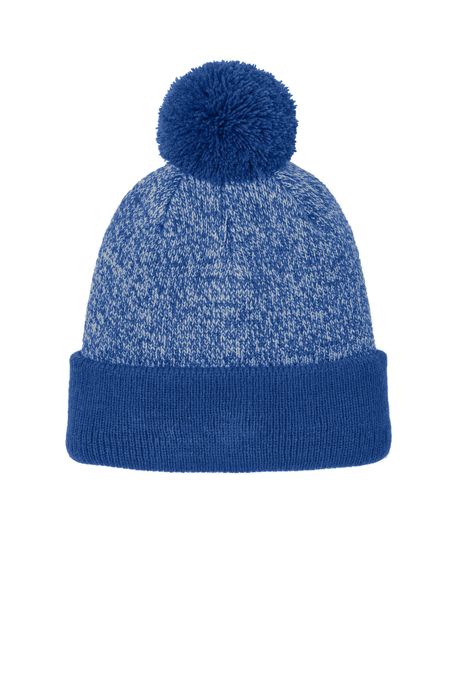Sport-Tek® Halftime Heather Pom Beanie STC68