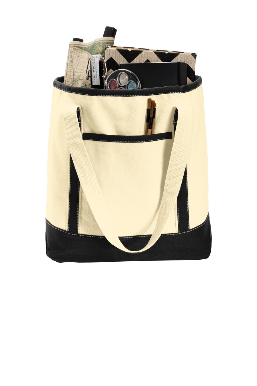 BG413-Natural/ Black-front_flat