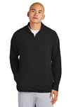 Sport-Tek® Repeat 1/2-Zip Long Sleeve Hooded Jacket JST488