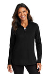 Port Authority® Women's C-FREE® Double Knit 1/4-Zip LK880
