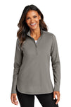 Port Authority® Women's C-FREE® Double Knit 1/4-Zip LK880