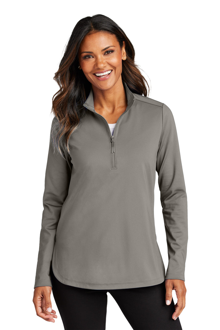 Port Authority® Women's C-FREE® Double Knit 1/4-Zip LK880