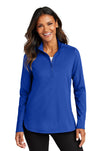 Port Authority® Women's C-FREE® Double Knit 1/4-Zip LK880
