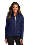 Port Authority® Women's C-FREE® Double Knit Full-Zip LK881