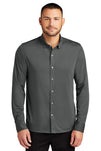 Mercer+Mettle™ Stretch Jersey Long Sleeve Shirt MM1018